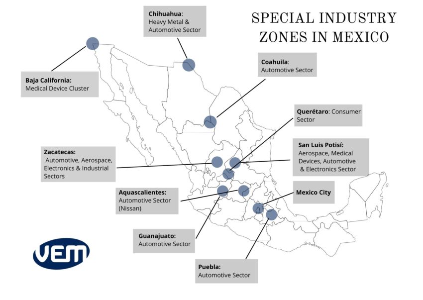 mexico industry clusters