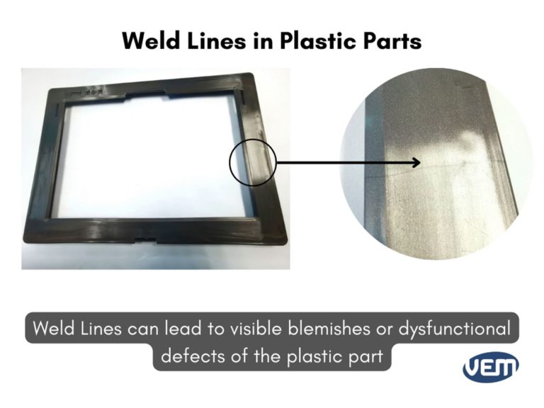 weld line defect example