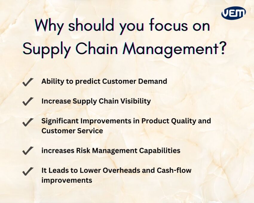 focus on supply chain management