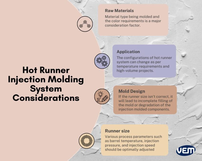 hot runner system considerations