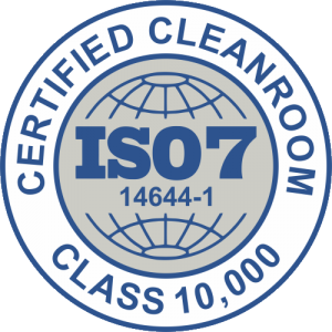 ISO 7 clean room certificate